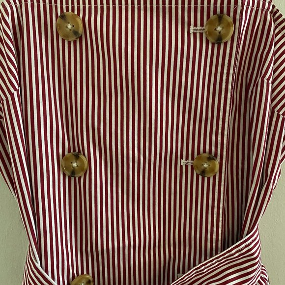 C/MEO Collective Red & White Striped Dress - Picture 6 of 7